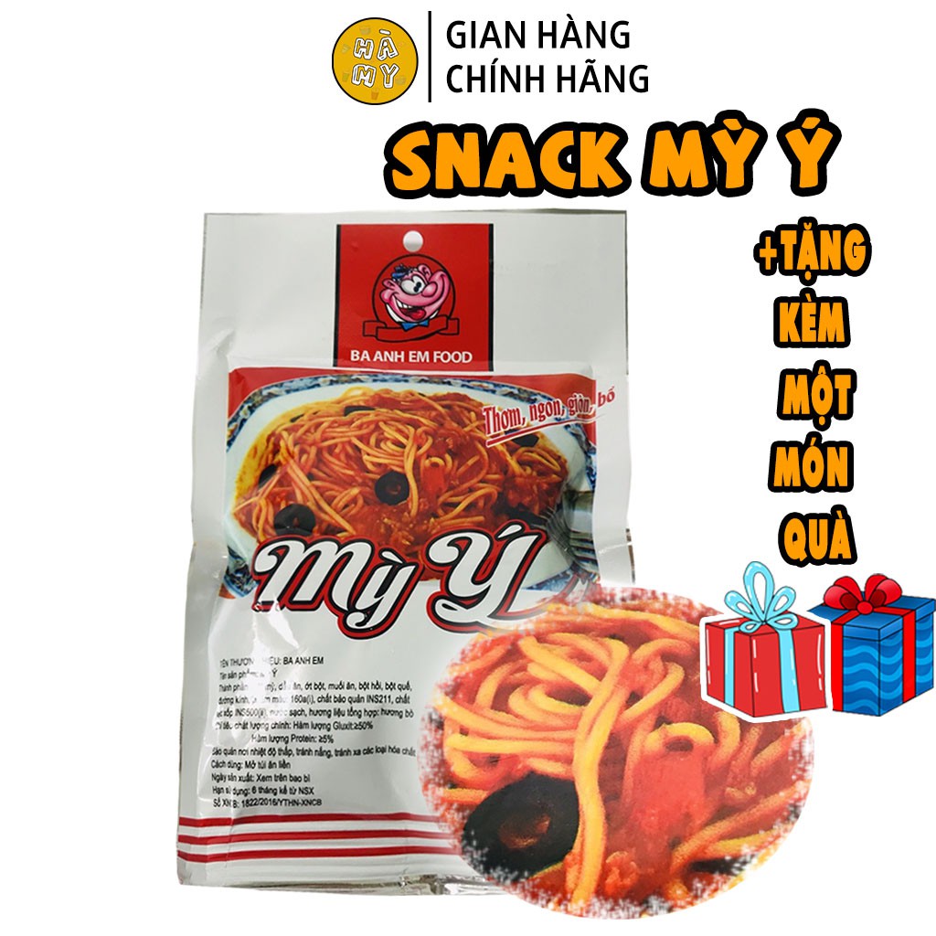 Combo 10 gói Snack Mỳ Ý ăn liền đậm vị - CHIPSHOP82