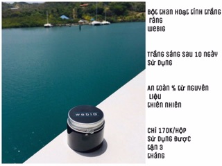 WebiG - Than Hoạt tính trắng răng