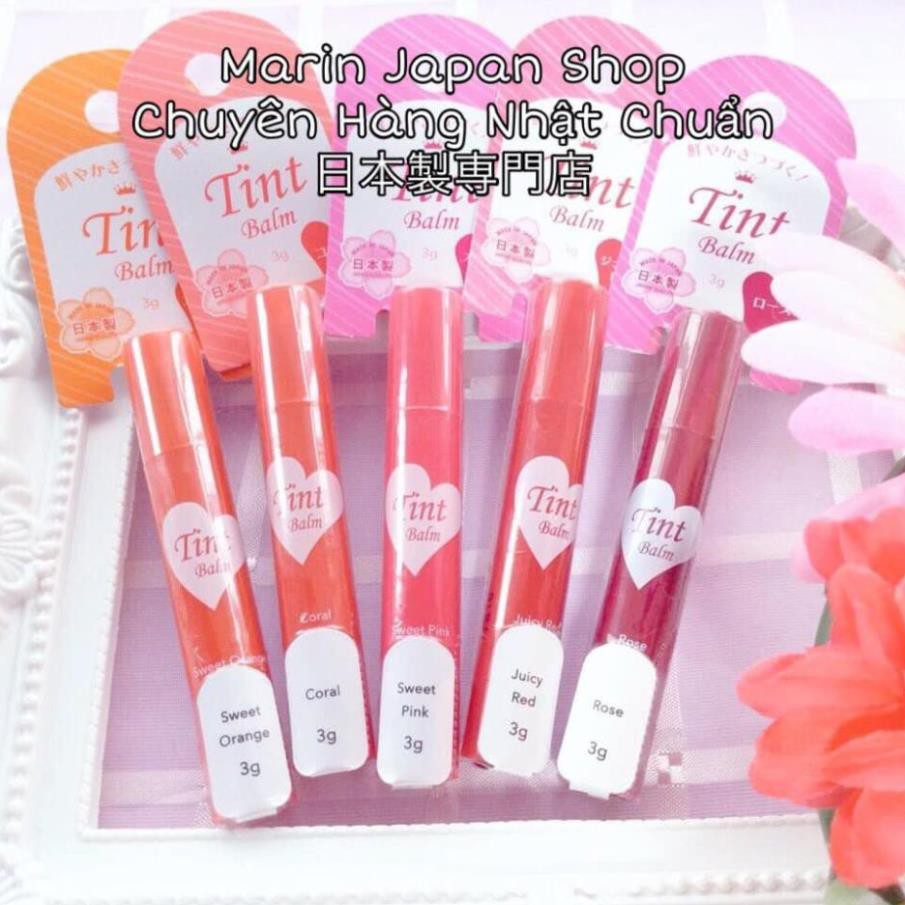 Son có màu dưỡng môi Tint Balm Nhật Bản cam coral san hô