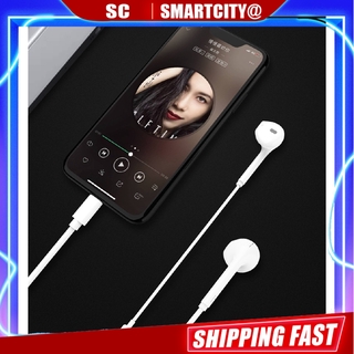 Tai Nghe Nhét Tai Bluetooth Có Dây Kèm Mic Cho Apple Iphone 10 11 Pro X Xr Xs Max 7 Plus
