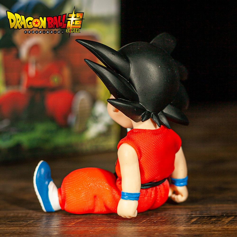 USNOW For Kids Goku Action Figures Childhood Ver Doll Ornaments Dragonball Figure Anime Sleeping Position Dragon Ball Gifts Scultures Doll Toys Figurine Model