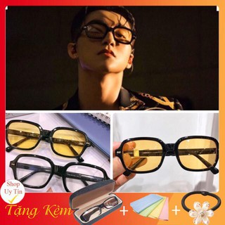 [FULL BOX] MẮT KÍNH SƠN TÙNG - Kính Mát NAM NỮ HÀN QUỐC VÀNG CAM CAO CẤP HOT TREND
