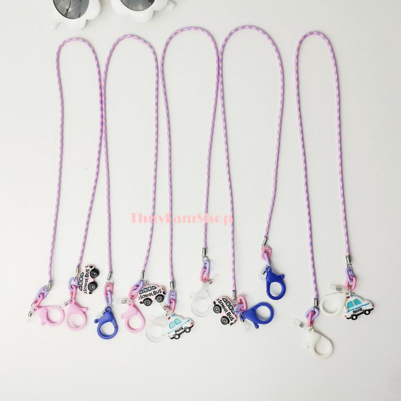 Dây đeo trang trí khẩu trang/kính mắt chống trượt rơi rớt kiểu Hàn tiện dụng thời trang