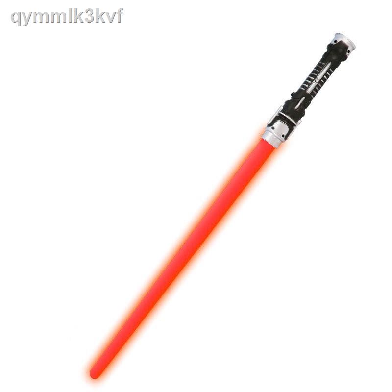 ✹ ﺴ ☫Star lightsaber chiến tranh rung với đồ chơi kiếm laze dành cho trẻ em Jedi chéo kính thiên văn than