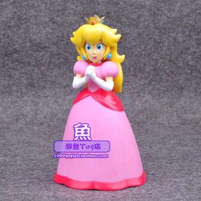 Super Mary trumpet 14cm bicky công chúa Mario búp bê tay làm đồ chơi trẻ em Quà tặng