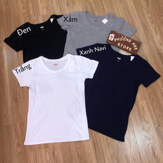 Áo thun trơn nữ basic / áo thun nữ ôm body