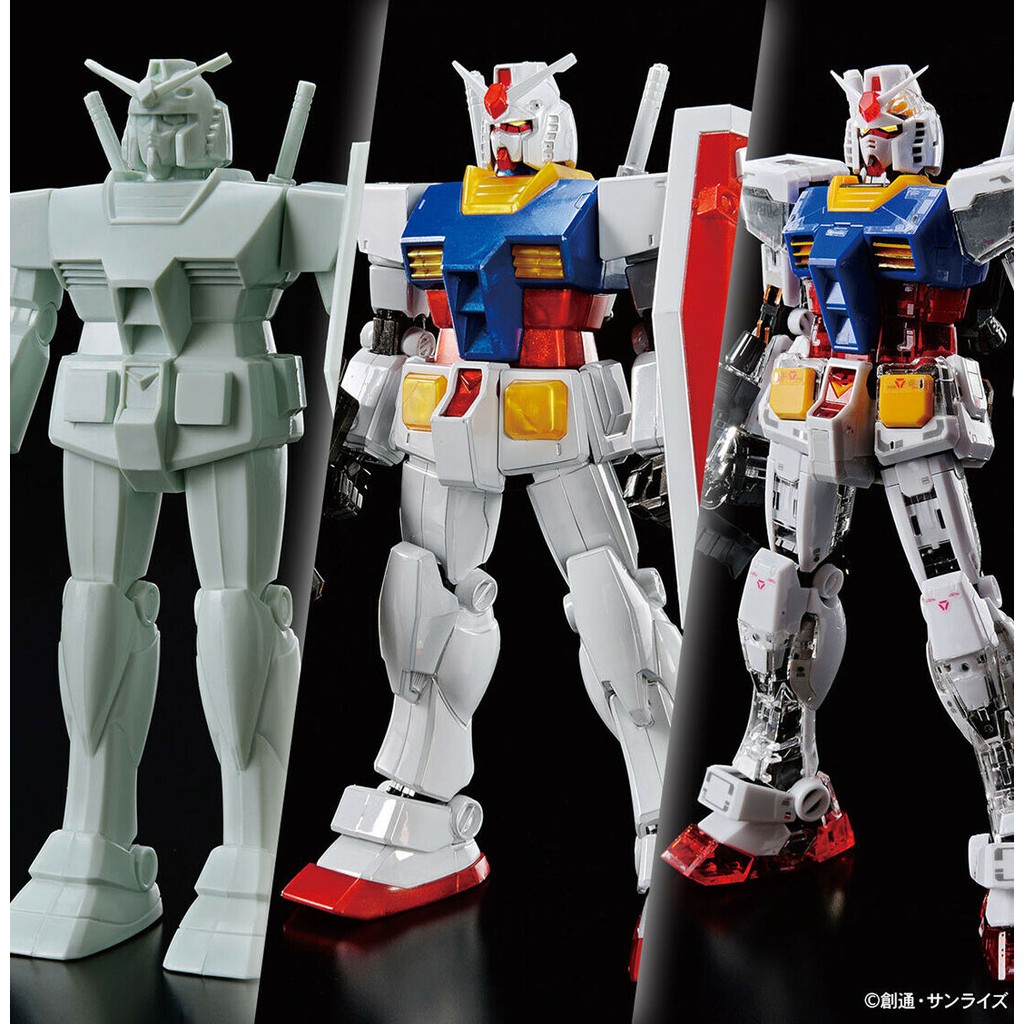 Mô Hình Gundam HG RG RX-78-2 Gunpla Memorial Set 40th Bandai 1/144 Đồ Chơi Lắp Ráp Anime Nhật