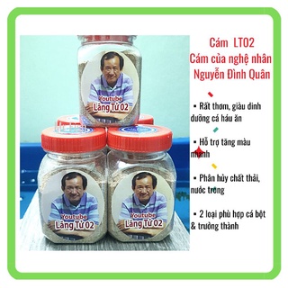 Cám LT 02 nguyên seal 50g- Giàu dinh dưỡng cho cá bột, cá trưởng thành- Betta, Guppy và cá cảnh-Mr Fish