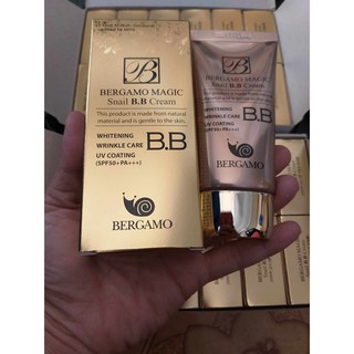 Kem nền Bergamo Magic Snail BB Cream SPF50+ PA+++ 50ml