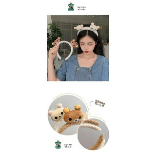 Cài Tóc Vải Lông Hình Gấu Dễ Thương