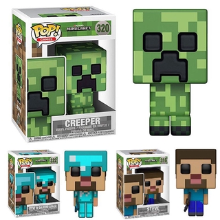 Funko Pop Mô Hình Đồ Chơi Nhân Vật Trong Game Minecraft