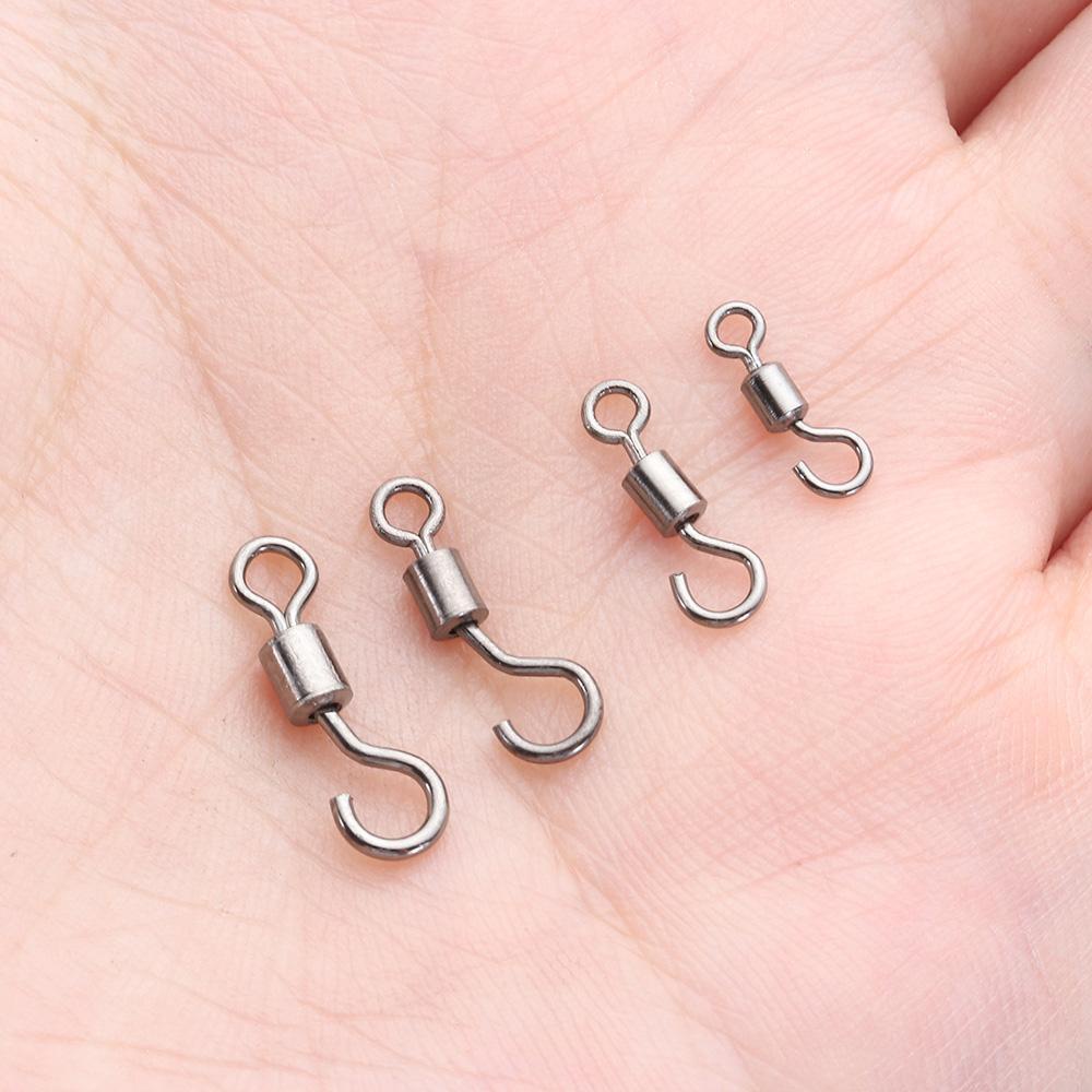 MUVAKO Set 100 Khoen Ma Ní Hình Chữ Q Hỗ Trợ Câu Cá