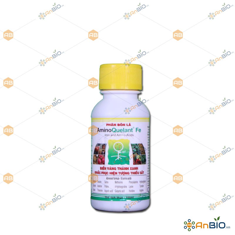 Phân bón bổ sung SẮT VI LƯỢNG AminoQuelant-Fe chai 100ml - A4.1047