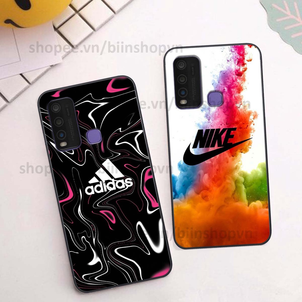Ốp Vivo Y30 / Y50 in hình thương hiệu nhiều màu sắc thể thao cá tính thời trang