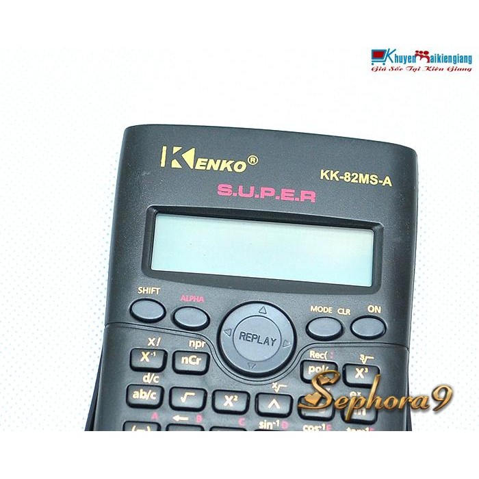 Máy tính cầm tay học sinh Kenko KK-82MS-D bỏ túi nhỏ gọn dễ dàng sử dụng