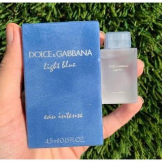 Nước hoa Dolce&Gabbana Light Blue Eau Intense 4.5ml