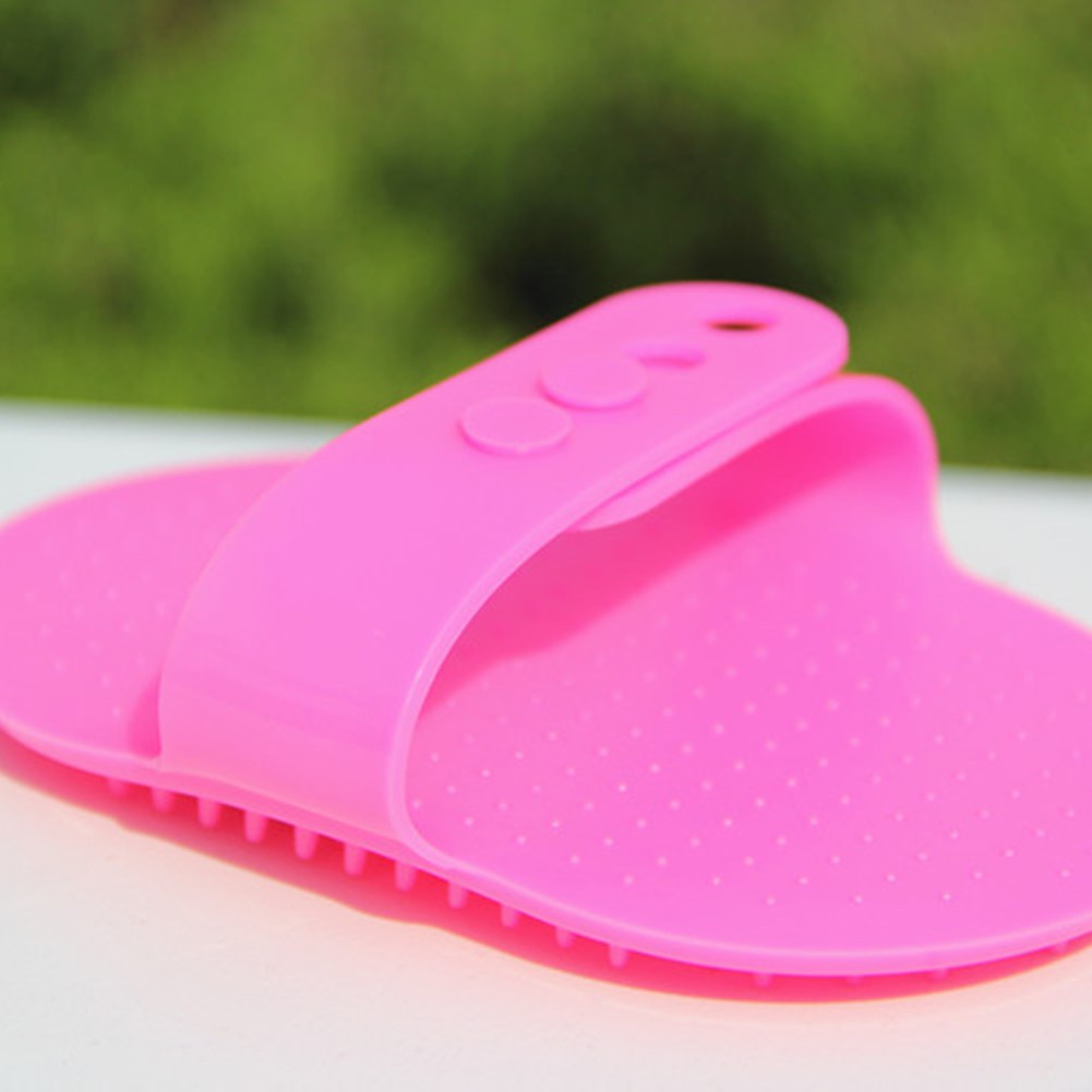 Bàn chải cao su chải lông cho thú cưng tiện dụng