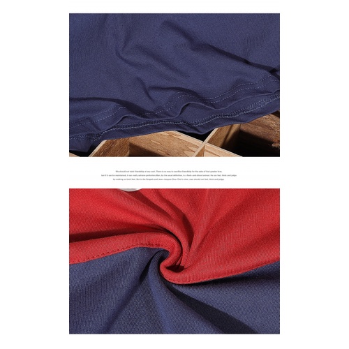 Áo polo Họa Tiết Hoạt Hình Màu Tương Phản Phong Cách Nhật Bản