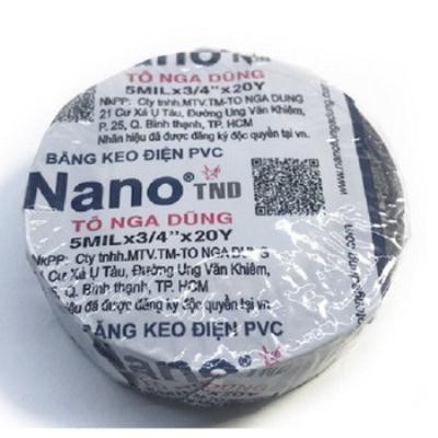 10 Cuộn băng keo điện nano chính hãng - 20y Màu Đen nn45