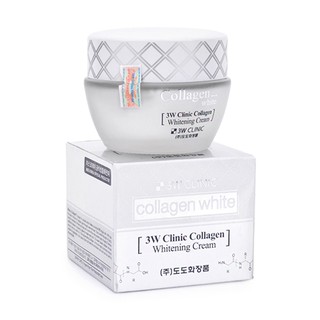 Kem dưỡng trắng da chống lão hóa Hàn Quốc cao cấp 3W Clinic Collagen Regeneration Cream