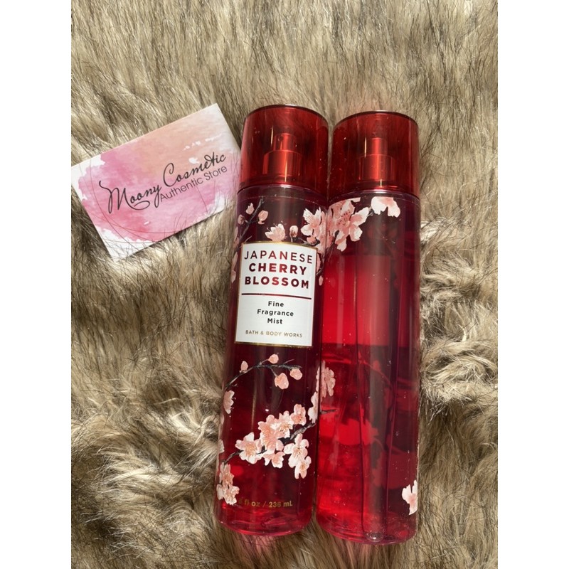 Xịt thơm, lotion dưỡng, cream body, Gel tắm Japaneses cherry blossom Bath & body works BbW