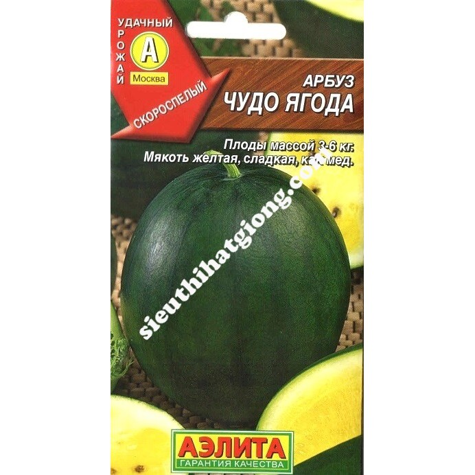Hạt Giống Dưa Hấu Ruột Vàng (1g)
