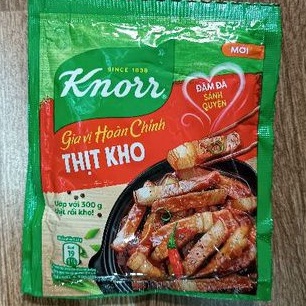 Knorr thịt kho.