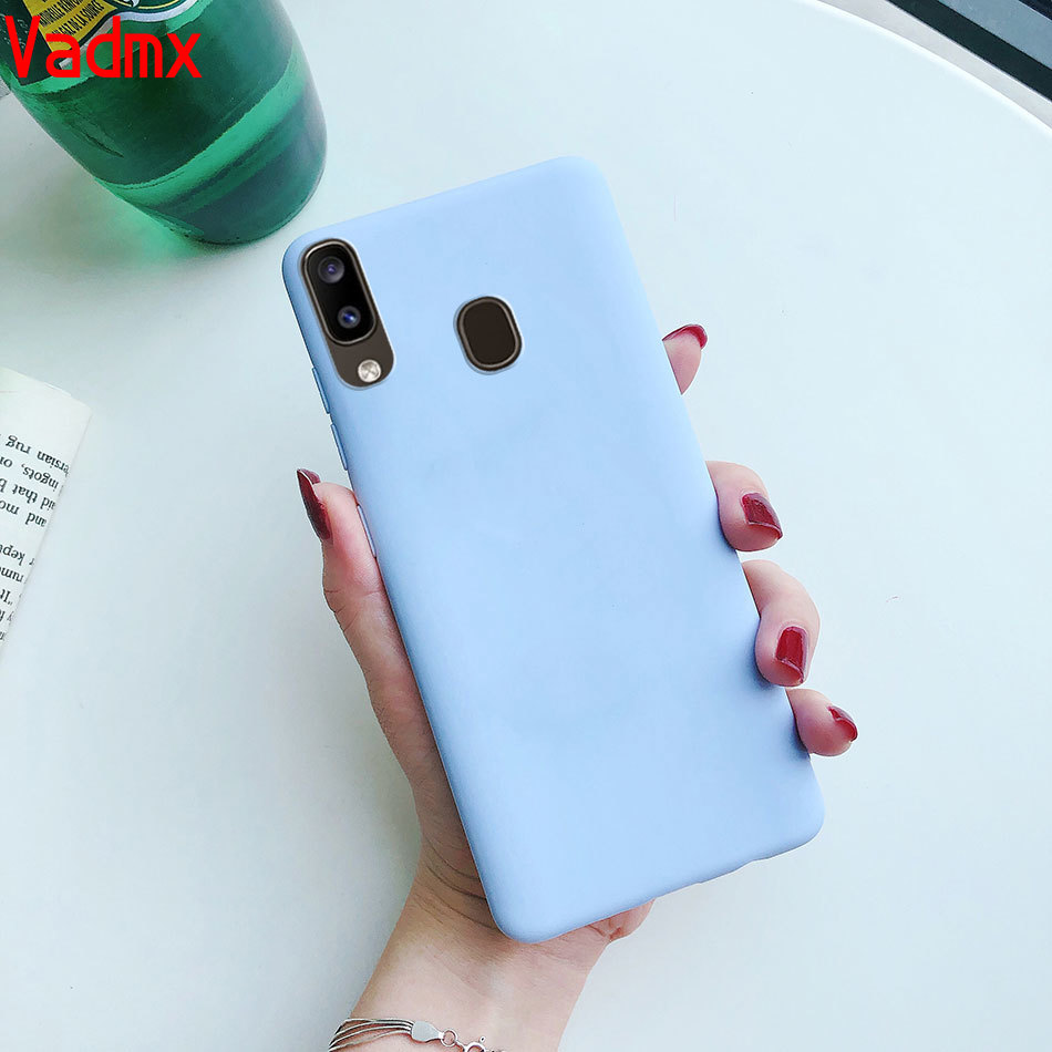 Ốp điện thoại silicon họa tiết dễ thương cho Samsung Galaxy A30 A20 A20S A10 M10 A10S M01S A20E