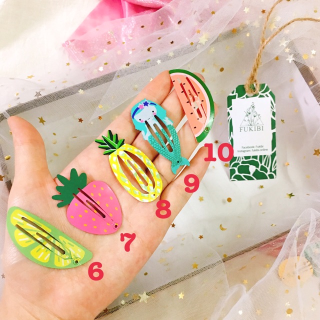 KẸP BẤM ICON ĐÁNG YÊU ẢNH THẬT