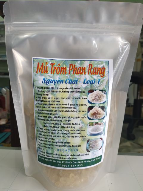 1kg Mủ trôm hạt lựu nguyên chất Phan Rang