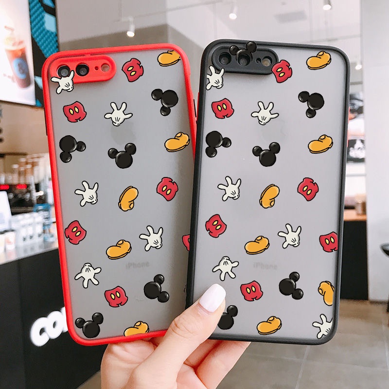 Ốp Điện Thoại Cứng Mặt Nhám Màu Đục Cho Apple 6 6s 7 8p 10 Xsmax 11 12 13Pro Max