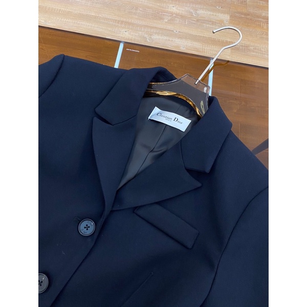 Áo khoác vest dáng ôm eo sang trọng thương hiệu thời trang cao cấp Dior CD