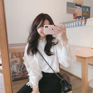 Áo sơ mi nữ dài tay mới phong cách Hàn Quốc