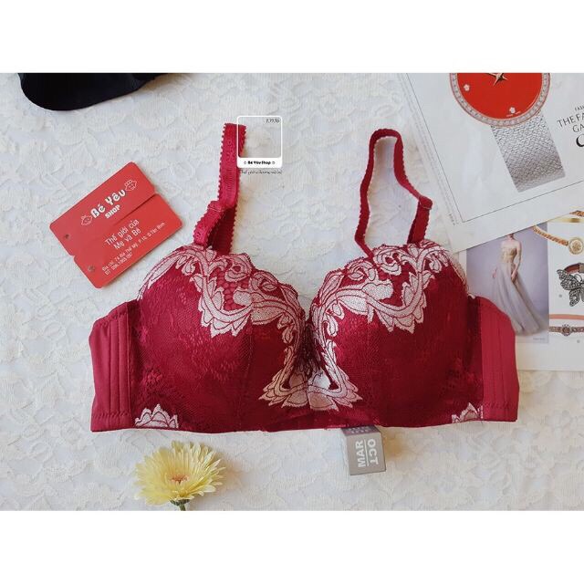 (936)Áo lót mỏng ren hoa đẹp