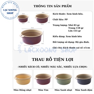 Thau rỗ tiện dụng
