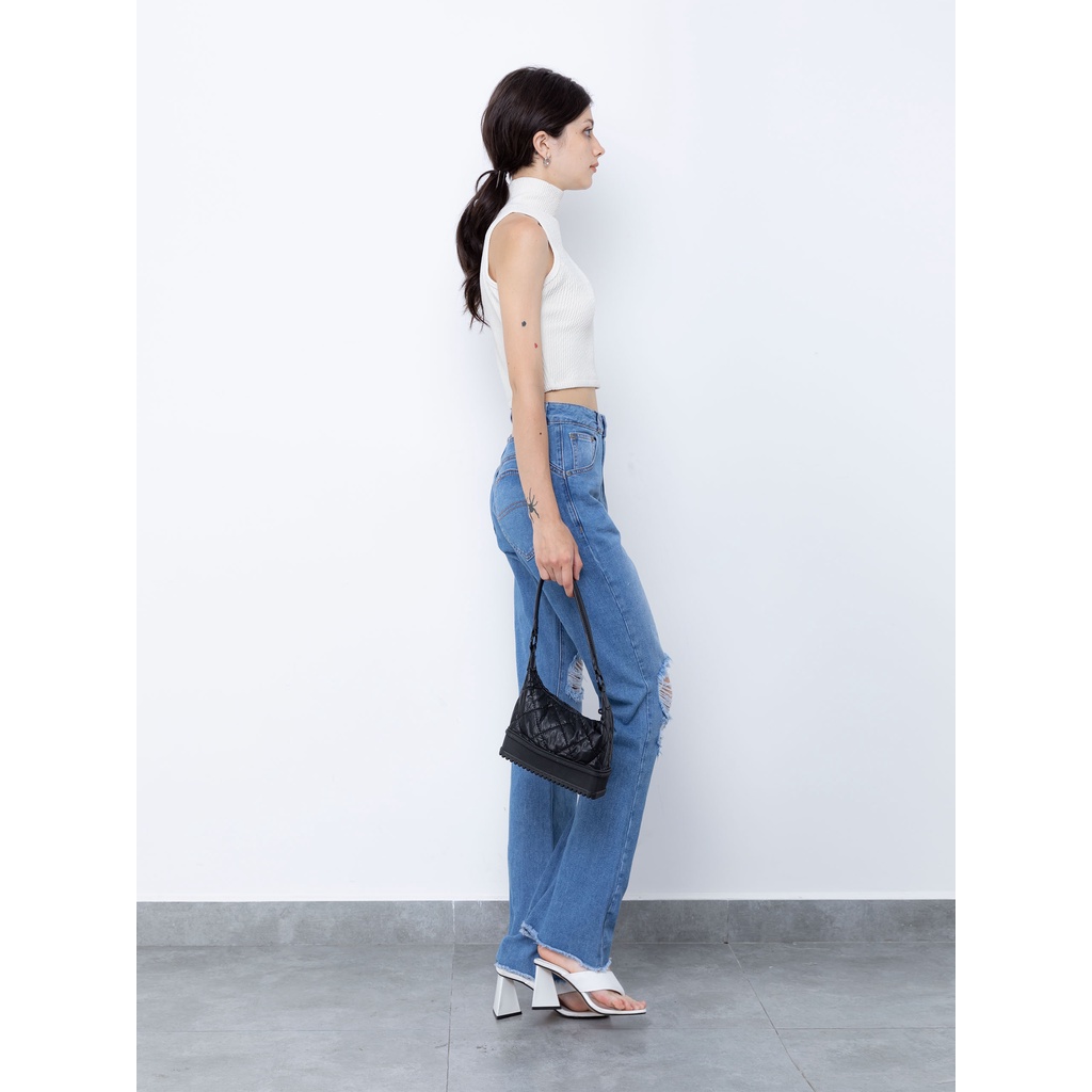 Áo Nữ Tanktop Print Back , Chất Thun Sọc Tăm Lớn Dày Dặn , WC000032,SOMEHOW