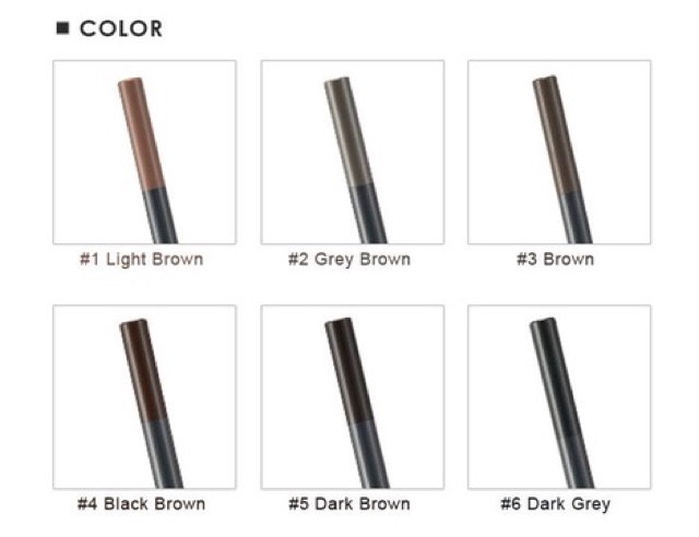 Chì kẻ mày Thefaceshop 2 đầu Designing Eyebrow Pencil | BigBuy360 - bigbuy360.vn