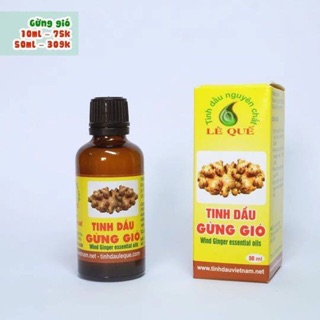 Tinh Dầu Gừng Gió Lê Quế