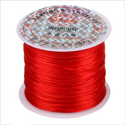 Dây chỉ chun chỉ tơ mảnh co dãn dùng để xâu hạt đá phong thủy
