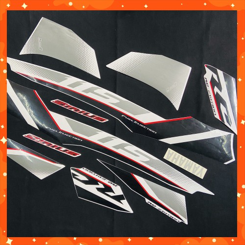 [XẢ RẺ]  TEM DÁN XE MÁY SIRIUS FI ĐỜI 2019 CAO CẤP 3 LỚP