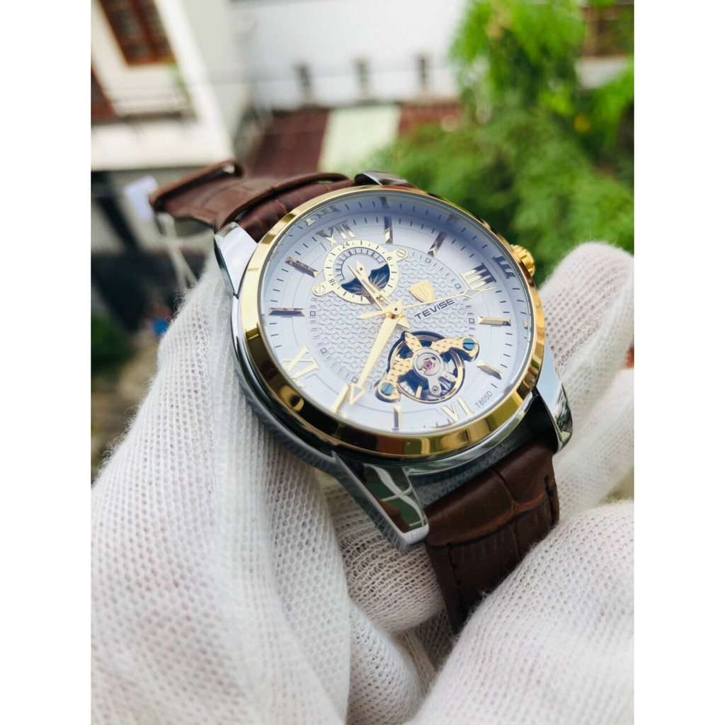 Đồng hồ cơ nam chính hãng automatic hiệu TEVSE  - Bảo hành 2 năm [ ĐỒNG HỒ NAM CAO CẤP ] | BigBuy360 - bigbuy360.vn