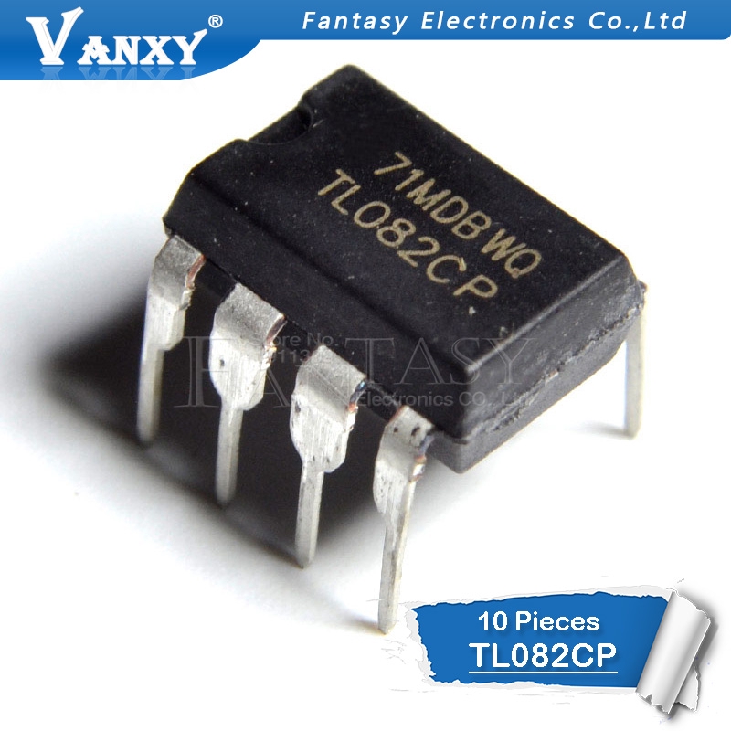 Set 10 Linh Kiện Điện Tử Tl082Cp Dip-8 Tl082 Dip Tl082Cn