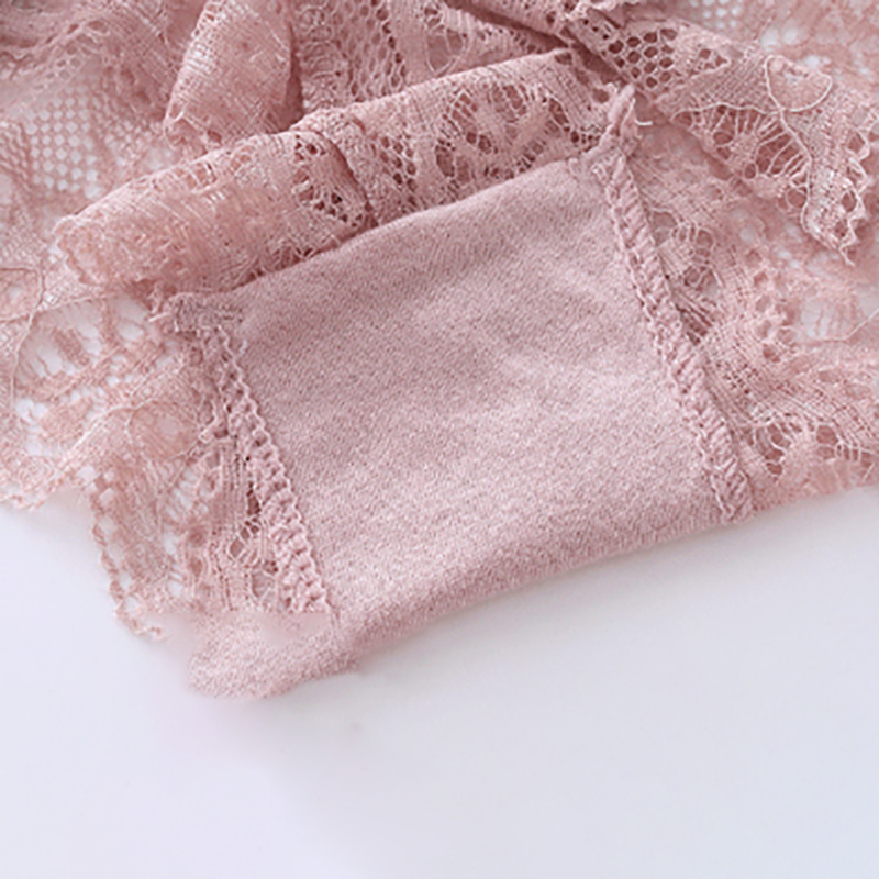 AOFEIQIKE Quần lót ren hoa phong cách gợi cảm size S-XL