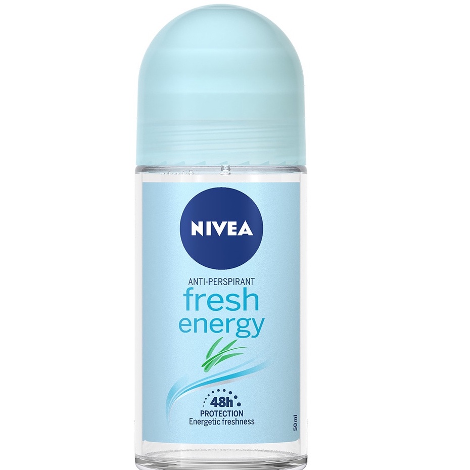 Lăn Khử Mùi Nữ NIVEA Fresh Energy Tươi Mát Mịn Màng 50ml