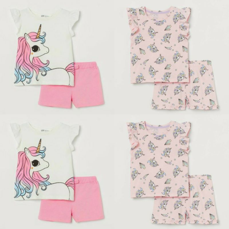 Bộ PONY hồng _ Chất cotton hình cực xinh cho bé