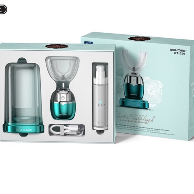 Bàn chải máy đánh răng tự động người lớn Wekome WTC01, chống nước tốt công nghệ Nhật, BH 12 tháng - HAPOS
