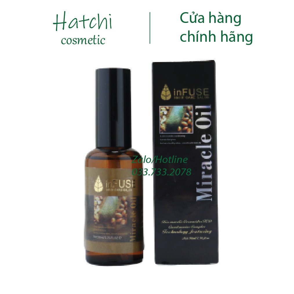 Tinh dầu dưỡng tóc cà phê MIRACLE OIL 50ml