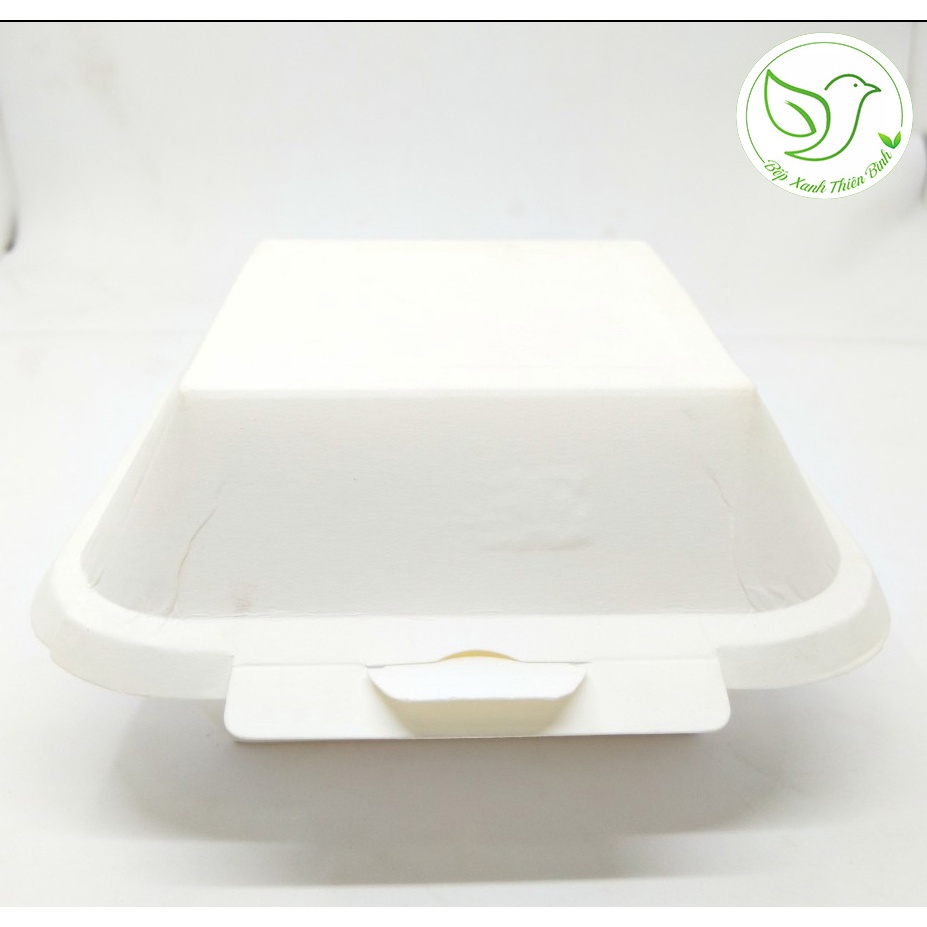 50 Hộp bánh bao giấy 8x8x7cm tiện lợi an toàn, chịu nhiệt tốt, bảo vệ môi trường