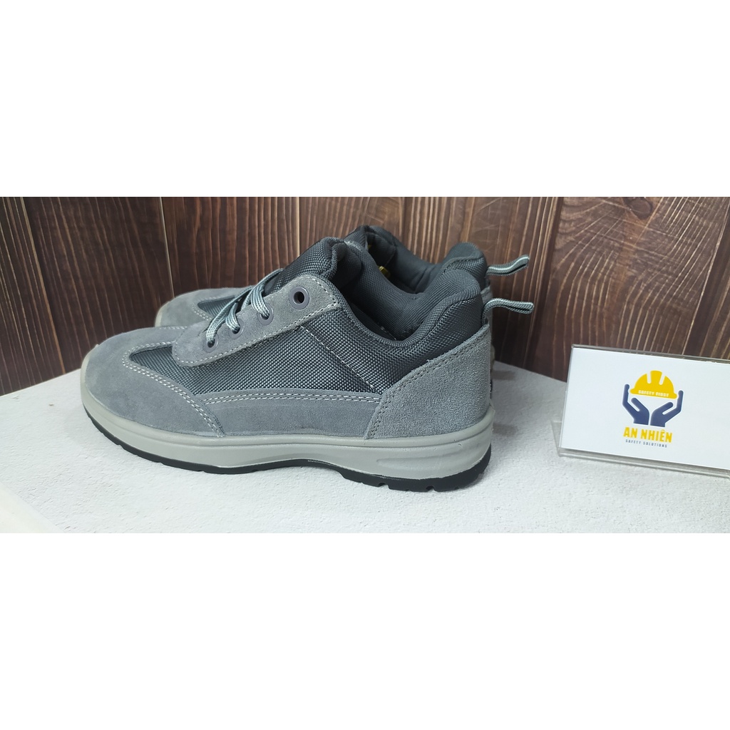 Giày bảo hộ Jogger Organic S1P Giày bảo hộ lao động nam/nữ siêu nhẹ da lộn thời trang chống trượt chuẩn S1P Châu Âu
