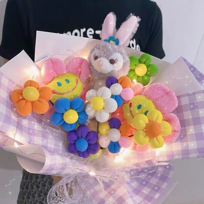 SET 12 MÀU ĐẤT SÉT NHẬT NHẸ TỰ KHÔ an toàn cao cấp SOFT CLAY decor gương, đồng hồ & bộ cây tạo hình